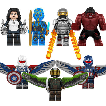 Captain_America_Brave_New_World_Minigfigures_Custom_Set_Toys